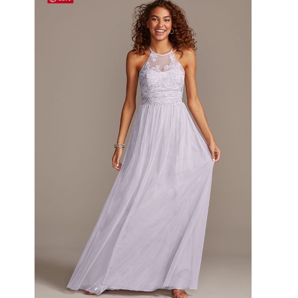 David’s Bridal ‘Lavender Haze’ bridesmaid dress